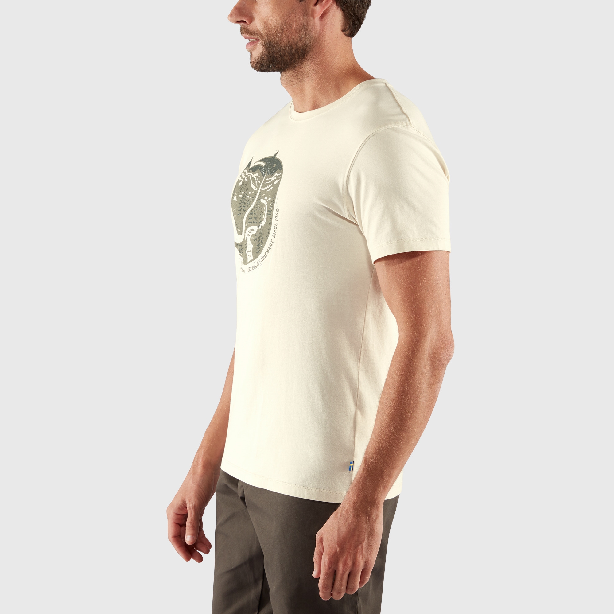 Fjällräven Arctic Fox T-shirt M  Laurel Green