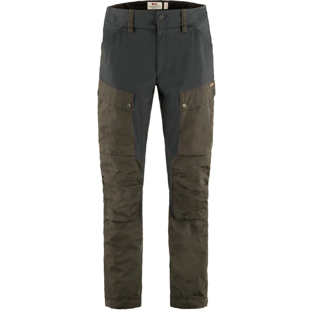 Fjällräven Keb Trousers M Dark Olive – Dark Grey