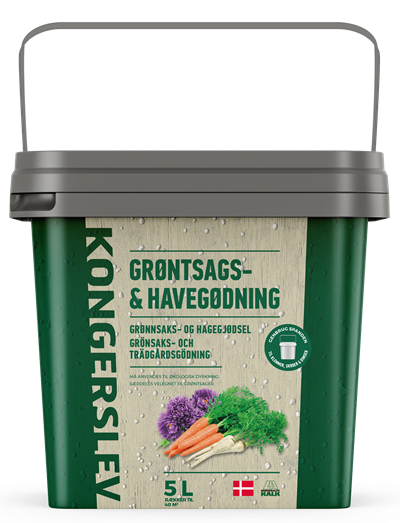 Kongerslev Grøntsags- & havegødning 3,8 kg NPK 10-2-7