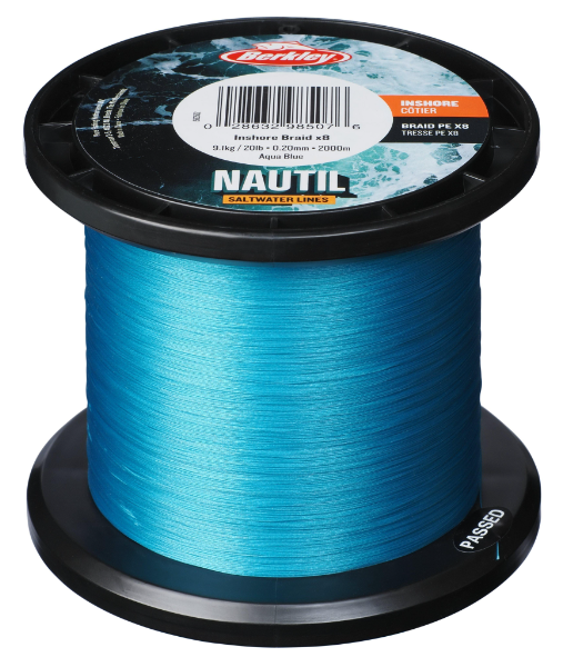 Berkley Nautil X8 Braid –  Påspoling