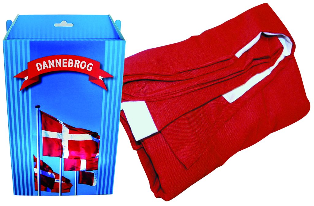 Dannebrog Flag 114×150 Cm til 6 M stang